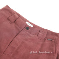 Ladies Long Pants Ladies hight quality woven pants Supplier